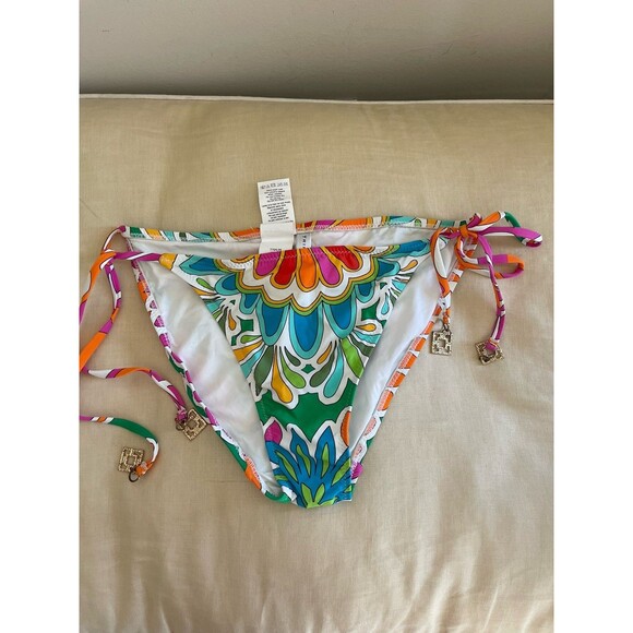 Trina Turk Tamarindo Bikini  Top &  Swim Bottom sz 10 - Picture 3 of 7